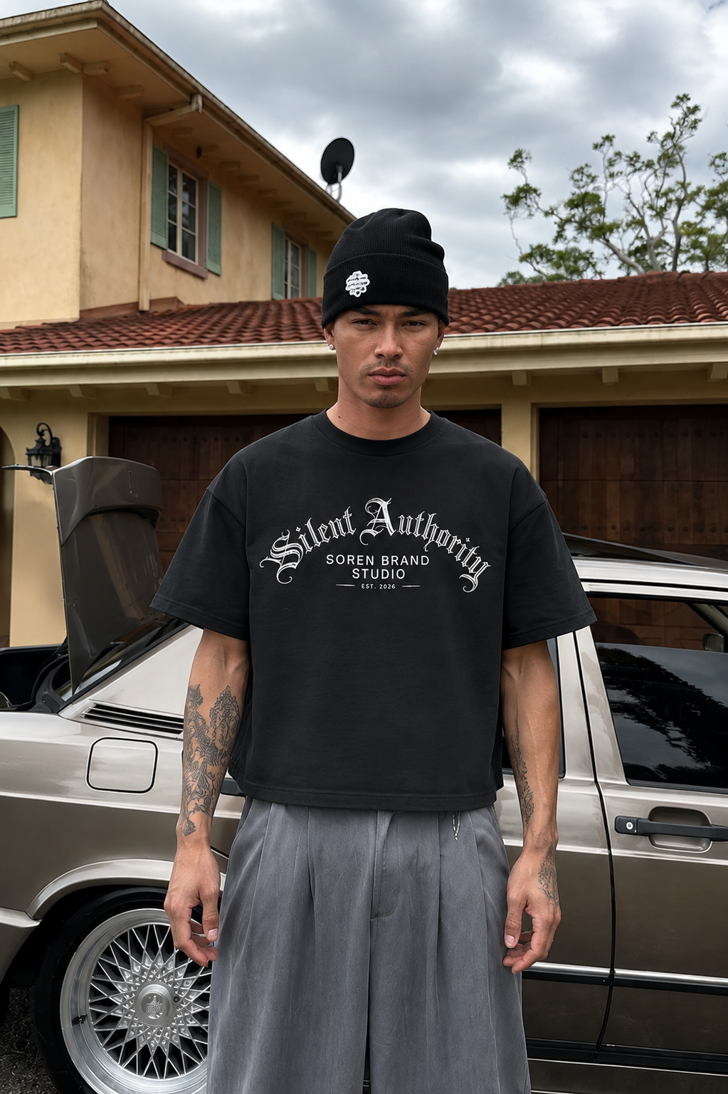 Silent Authority - Classic Loose Boxy Tee