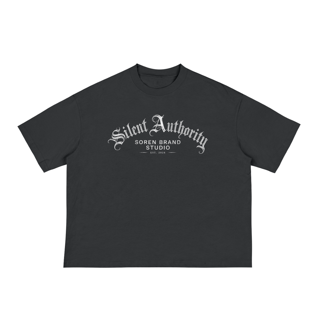 Silent Authority - Classic Loose Boxy Tee