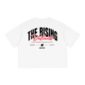 The Rising - Boxy Drop Shoulder Crop T-Shirt